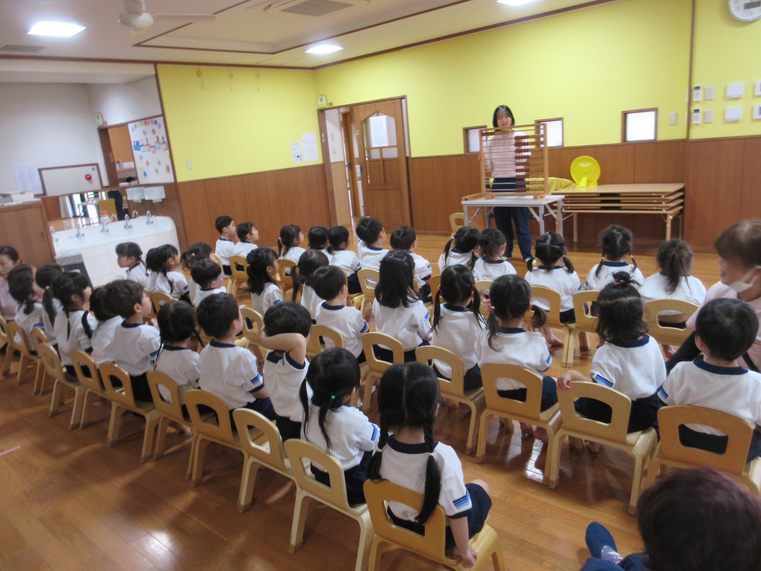 立腰【3歳児・らべんだー組】