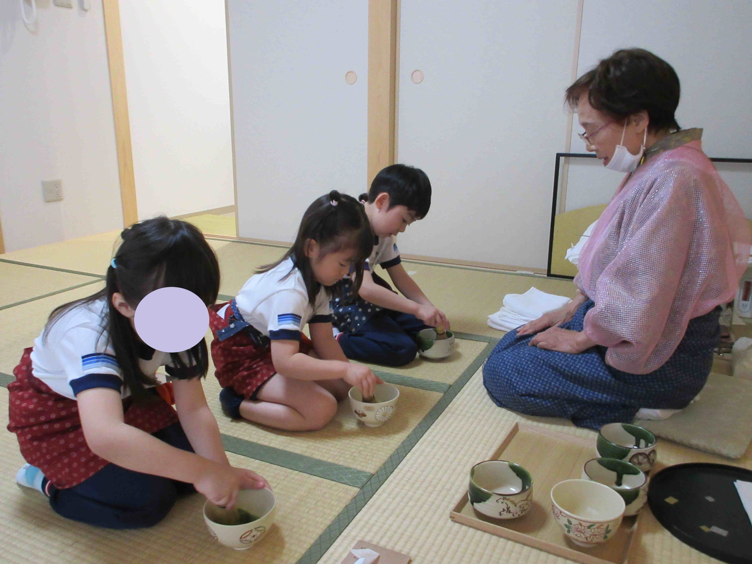 茶道教室の様子🍵