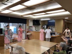 歯科衛生学科の実習生が来てくれました。