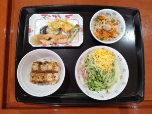 七夕　行事食　素麺　